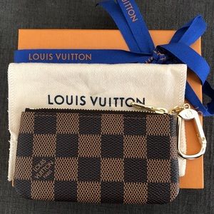 2019 1000% Authentic Louis Vuitton Key Cles Pouch